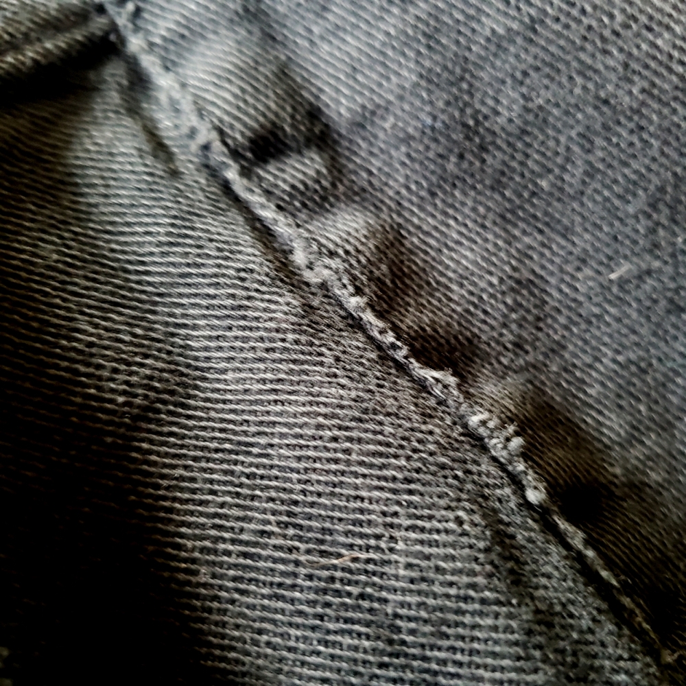 Vtg Chaps black denim jeans sz 8 - Picture 8 of 8